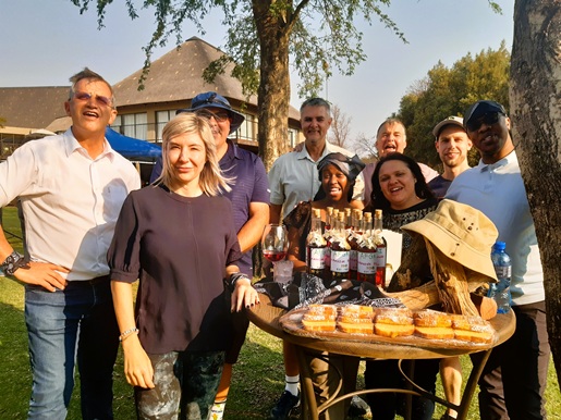 Art and Wine event